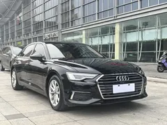 2021 Audi A6L 40 TFSI luxury and elegant model, чёрный — фото 3