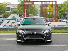 2021 Audi S8 S8L 4.0TFSI quattro, чёрный — фото 3