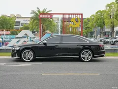 2021 Audi S8 S8L 4.0TFSI quattro, чёрный — фото 4