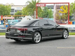 2021 Audi S8 S8L 4.0TFSI quattro, чёрный — фото 5