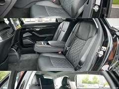 2021 Audi S8 S8L 4.0TFSI quattro, чёрный — фото 9