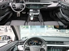 2021 Audi S8 S8L 4.0TFSI quattro, чёрный — фото 11