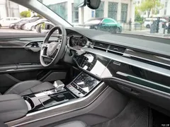 2021 Audi S8 S8L 4.0TFSI quattro, чёрный — фото 18