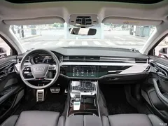 2021 Audi S8 S8L 4.0TFSI quattro, чёрный — фото 19