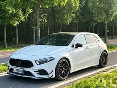 2020 Mercedes-Benz A-Class AMG A 35 4MATIC, белый — фото 1