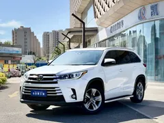 2021 Toyota Highlander 2.0T 4WD Luxury 7, белый — фото 1