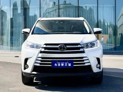 2021 Toyota Highlander 2.0T 4WD Luxury 7, белый — фото 2