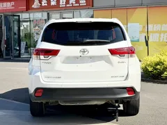 2021 Toyota Highlander 2.0T 4WD Luxury 7, белый — фото 3