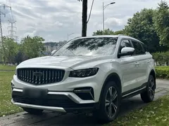 2022 Geely Atlas 1.8TD DCT, белый — фото 1