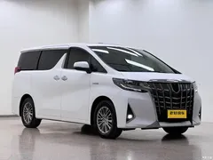 2021 Toyota Alphard Hybrid 2.5L Premium, белый — фото 4