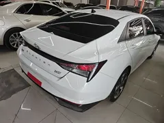 2021 Hyundai Elantra 1.5L CVT GLX Elite, белый — фото 5