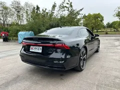 2022 Audi A7L 45 TFSI quattro S-line, чёрный — фото 4