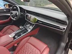 2022 Audi A7L 45 TFSI quattro S-line, чёрный — фото 20