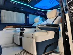 2021 Mercedes-Benz V-Class V 260 L Luxury, чёрный — фото 8