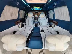 2021 Mercedes-Benz V-Class V 260 L Luxury, чёрный — фото 11