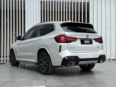2022 BMW X3 xDrive25i M, белый — фото 9