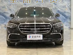 2022 Mercedes-Benz S-Class S 400 L Luxury, чёрный — фото 2