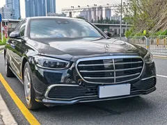 2022 Mercedes-Benz S-Class S 400 L Luxury, чёрный — фото 3