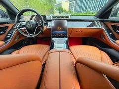 2022 Mercedes-Benz S-Class S 400 L Luxury, чёрный — фото 12