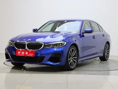 2021 BMW 3 Series 3 320Li M, синий — фото 1