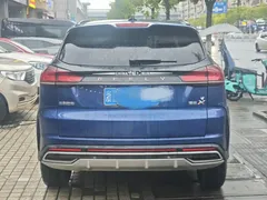 2022 Geely Atlas 1.8TD DCT, синий — фото 4
