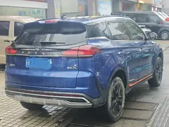 2022 Geely Atlas 1.8TD DCT, синий — фото 6