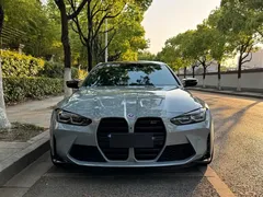 2022 BMW M4, синий — фото 2