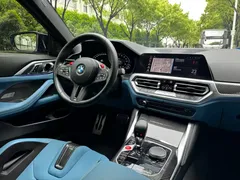 2022 BMW M4, синий — фото 13