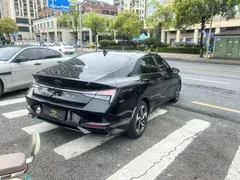 2021 Hyundai Elantra 1.5L CVT GLX Elite, чёрный — фото 4