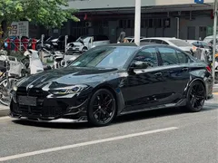 2021 BMW M3, чёрный — фото 1