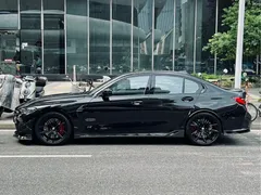 2021 BMW M3, чёрный — фото 2