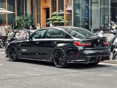 2021 BMW M3, чёрный — фото 3