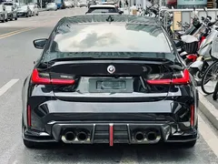 2021 BMW M3, чёрный — фото 9