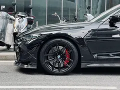 2021 BMW M3, чёрный — фото 12