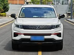2021 Changan CS55 PLUS 1.5T DCT, белый — фото 11