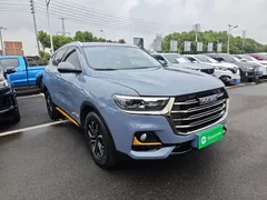 2021 Haval H6 1.5T AT Guochao Urban, синий — фото 4