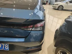 2021 Hyundai Elantra 1.5L CVT GLX Elite, синий — фото 8