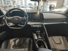 2021 Hyundai Elantra 1.5L CVT GLX Elite, синий — фото 10