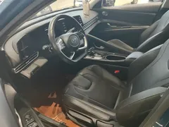 2021 Hyundai Elantra 1.5L CVT GLX Elite, синий — фото 15