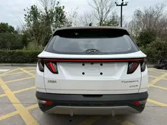 2021 Hyundai Tucson 1.5T DCT GLX Elite, белый — фото 13
