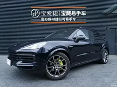 2023 Porsche Cayenne New Energy Cayenne E-Hybrid 2.0T, чёрный — фото 1