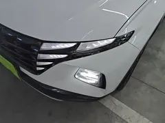 2023 Hyundai Tucson L 1.5T AT 2WD GLX Elite, белый — фото 3