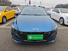 2022 Hyundai Elantra 1.5L CVT GLX Elite, синий — фото 3
