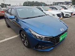 2022 Hyundai Elantra 1.5L CVT GLX Elite, синий — фото 4