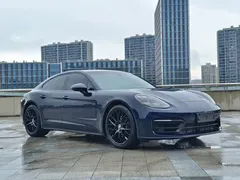2021 Porsche Panamera 2.9T, синий — фото 2