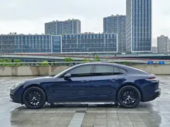 2021 Porsche Panamera 2.9T, синий — фото 4