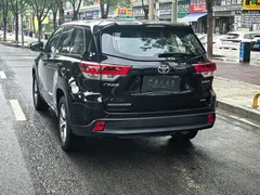 2021 Toyota Highlander 2.0T 4WD Elite 7, чёрный — фото 4