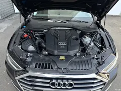 2021 Audi A8 A8L 50 TFSI quattro comfort, чёрный — фото 14