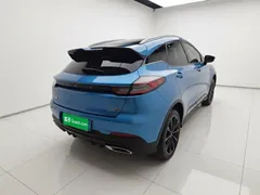 2021 Geely Emgrand S 1.4T CVT, синий — фото 7