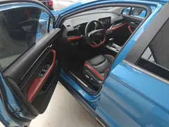 2021 Geely Emgrand S 1.4T CVT, синий — фото 15